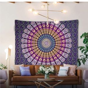 NEW! 79x59 Large Mandala Wall Tapestry